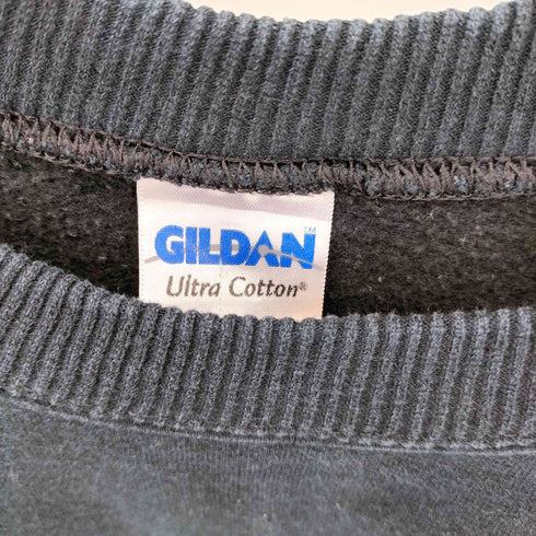ギルダン GILDAN PERHAM YELLOWJACKETS ロゴ刺繍 クルーネックスウェット メンズ import:L