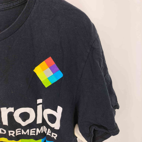 企業プリントクルーネックTシャツ メンズ JPN:L