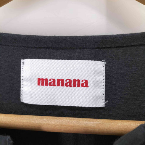 マナナ MANANA エンブロイダリーワンピース レディース