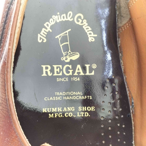リーガル REGAL インペリアルグレード モンクストラップ レザー シューズ メンズ JPN:27