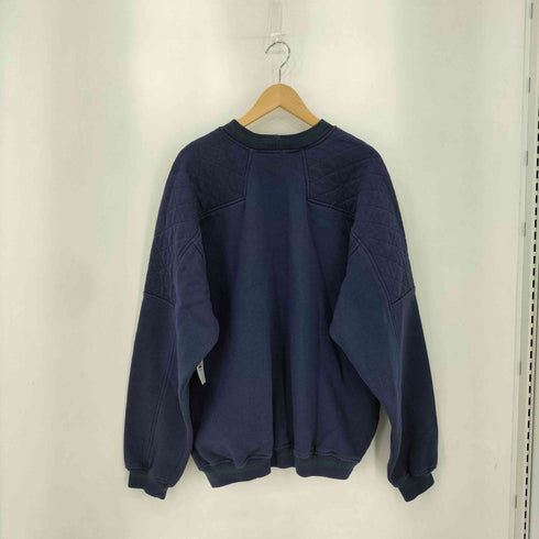 JAS.MELEITH キルト肩 クルーネックスウェット メンズ import:XL