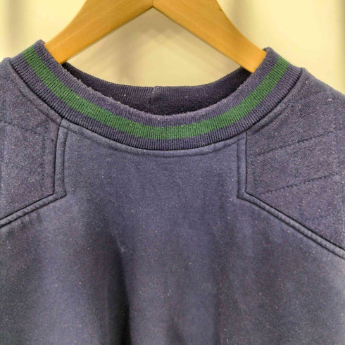 JAS.MELEITH キルト肩 クルーネックスウェット メンズ import:XL