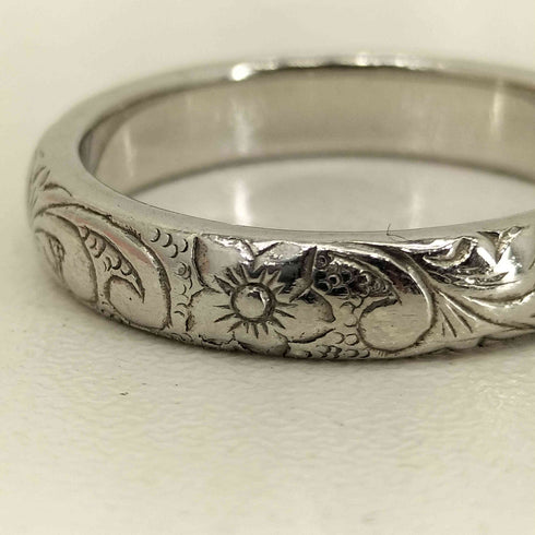 CON AFFETTO デザインリング メンズ 16号