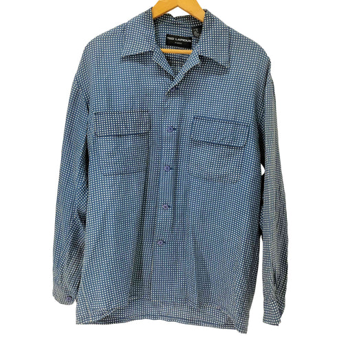 Ted Lapidus 総柄シルクシャツ メンズ import:M