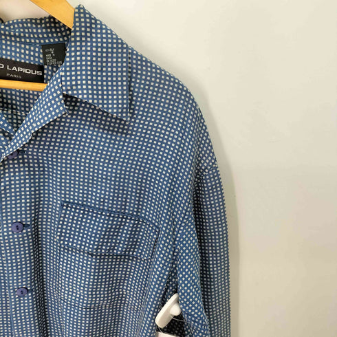 Ted Lapidus 総柄シルクシャツ メンズ import:M