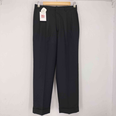 ブルックスブラザーズ BROOKS BROTHERS 3B ウール紺 ストライプ柄 スーツセットアップ メンズ 33/30W