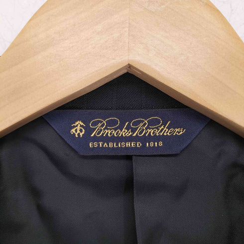 ブルックスブラザーズ BROOKS BROTHERS 3B ウール紺 ストライプ柄 スーツセットアップ メンズ 33/30W