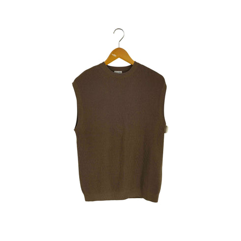 スティーブンアラン Steven Alan GASS COTTON CREW NECK KNIT VEST コットン ニット ベスト メンズ JPN:S