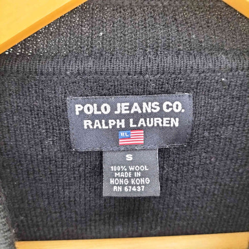 ポロジーンズカンパニーラルフローレン POLO JEANS COMPANY RALPH LAUREN ノルディック柄 ジップアップニット レディース import:S