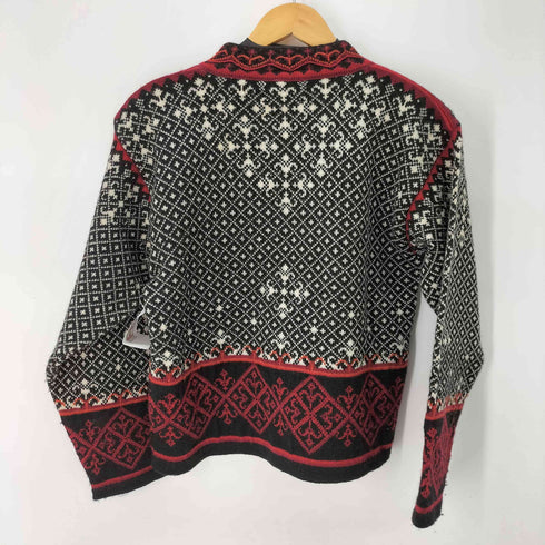CHRISTIANIA SWEATER ウールニット メタルフックカーディガン チロリアンニット レディース import:M