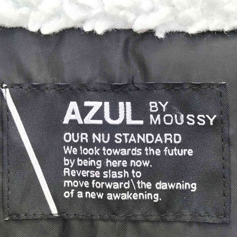アズールバイマウジー AZUL by moussy 23aw バイカラー ボアブルゾン メンズ FREE