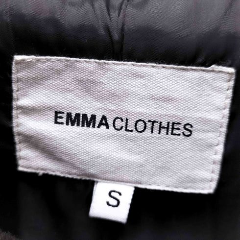 エマクローズ EMMA CLOTHES オーバーサイズメルトンダブルヨークラグラントレンチコート メンズ JPN:S