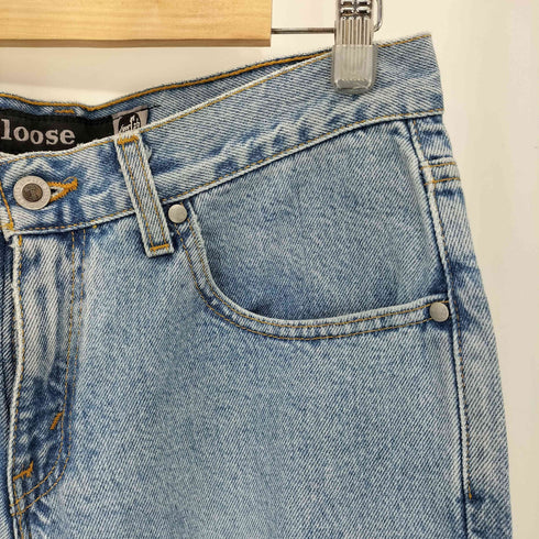 リーバイス Levis 90s USA製 Silver Tab ボタン裏554刻印 ルーズ ストレート デニムパンツ メンズ