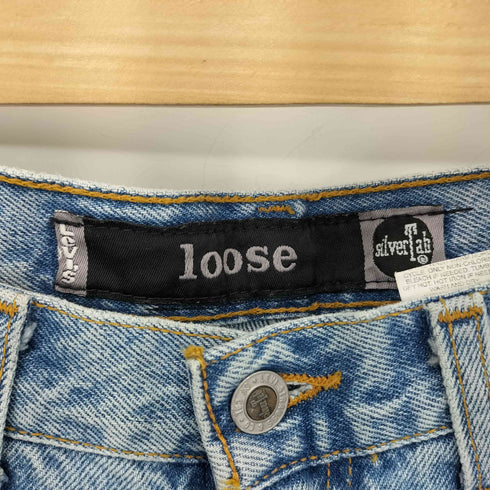 リーバイス Levis 90s USA製 Silver Tab ボタン裏554刻印 ルーズ ストレート デニムパンツ メンズ