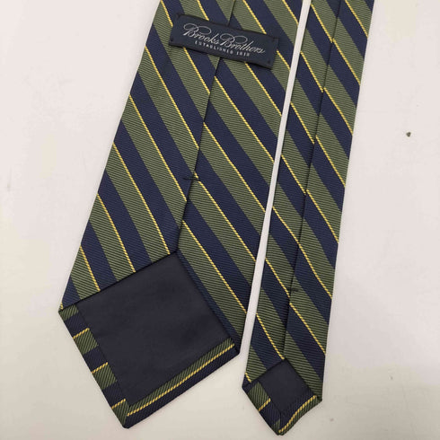 ブルックスブラザーズ BROOKS BROTHERS USA製 レジメンタル ストライプ トラッド シルク ネクタイ メンズ