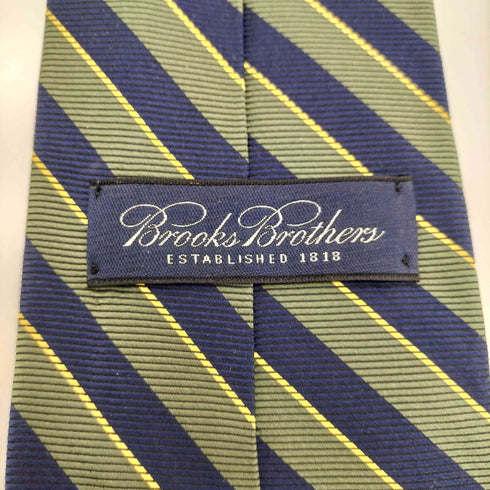ブルックスブラザーズ BROOKS BROTHERS USA製 レジメンタル ストライプ トラッド シルク ネクタイ メンズ