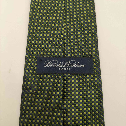 ブルックスブラザーズ BROOKS BROTHERS USA製 総柄 シルク ネクタイ メンズ