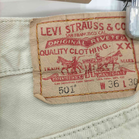 リーバイス Levis 00s 501 ボタン裏333M ボタンフライ ストレートデニムパンツ メンズ W36 L30