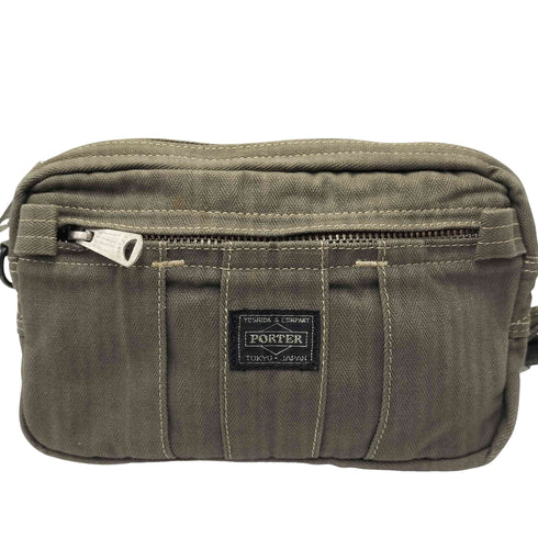 ポーター PORTER ヘリンボーン ミニ ショルダー バッグ メンズ