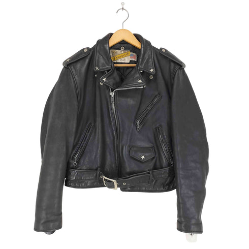 ショット Schott 80s~90s MADE IN USA バイカータグ後期 618 ONESTAR ダブルライダースジャケット メンズ 44