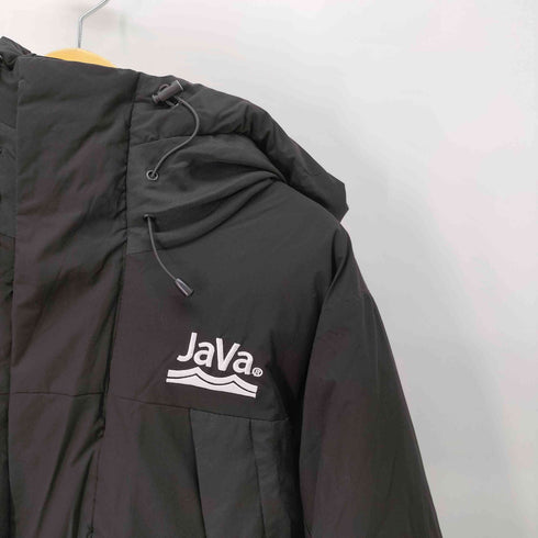 ジャバ JaVa 極暖、異素材パネルフェイクダウンジャケット レディース JPN:M