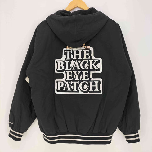 ザブラックアイパッチ THE BLACK EYE PATCH OG LABEL HOODED STADIUM JKT フーデッドスタジアムジャケット メンズ JPN:L