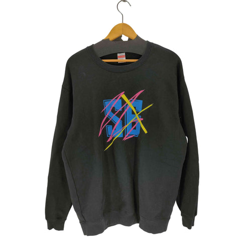 ユナイテッドアスレ UNITED ATHLE フロントプリントクルーネックスウェット メンズ JPN:XL