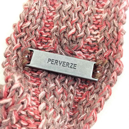 パーバーズ PERVERZE Cross Knit Suspenders メンズ