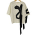 ドリスヴァンノッテン DRIES VAN NOTEN リボンデザイン 半袖 スウェット レディース import:S