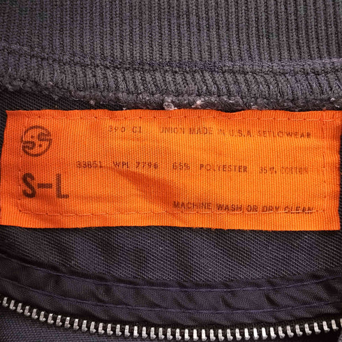 SETLOWEAR 80S~90S IDEALジップ ボンバージャケット メンズ import:S