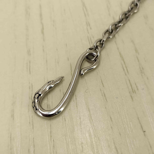 silverkyasya ステンレス316L 大 頭金 イーグルネックレス メンズ