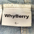 WhyBerry ワイドデニムパンツ レディース JPN:L