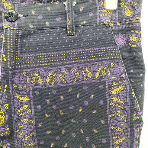 ROGIC ペイズリー柄 ボンテージ カーゴパンツ メンズ JPN:L