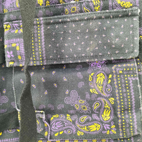 ROGIC ペイズリー柄 ボンテージ カーゴパンツ メンズ JPN:L