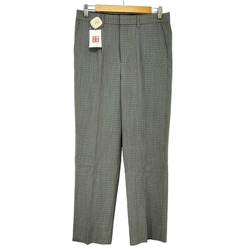 エディフィス EDIFICE ウール パイプドステム ストレート パンツ Loro Piana ZELANDER DREAM メンズ JPN:M