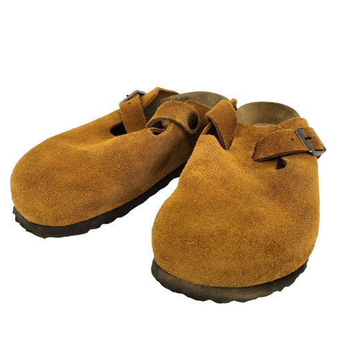 ビルケンシュトック BIRKENSTOCK Boston Suede Leather レディース JPN:22.5