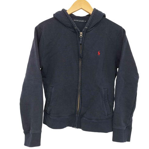 ラルフローレン RALPH LAUREN ポニー刺繍 ジップアップパーカー レディース import:M