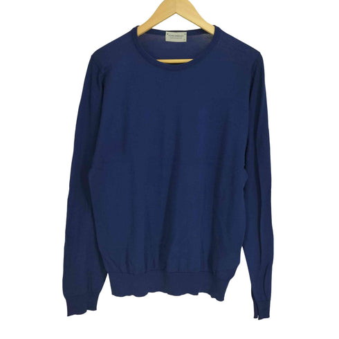 ジョンスメドレー JOHN SMEDLEY イギリス製 SEA ISLAND COTTON シーアイランドコットン ニット メンズ import:M