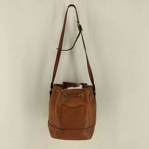 マーガレットハウエル MARGARET HOWELL 型押し レザー ショルダーバック レディース