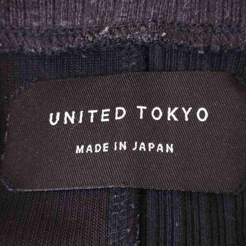 ユナイテッドトウキョウ UNITED TOKYO カールカットリブトップス|ウォッシャブル レディース FREE