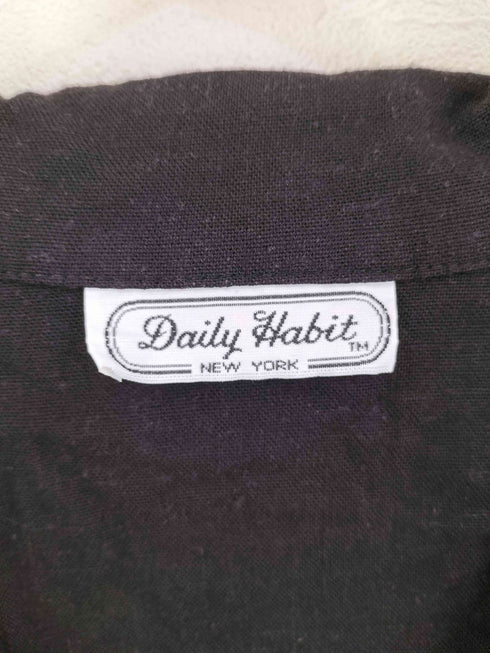Daily Habit USA製 リネン混レーヨンイージージャケット レディース 13