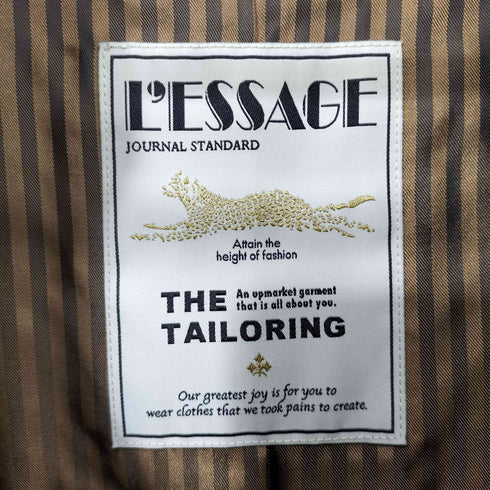 ジャーナルスタンダードレサージュ JOURNAL STANDARD Lessage 高密度撥水ギャバトレンチコート レディース