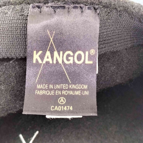 カンゴール KANGOL UK製 ウール メルトン ハンチング メンズ L