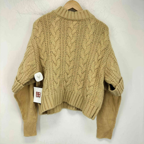 ウィルフリー willfully layered cable mock neck knit レディース FREE