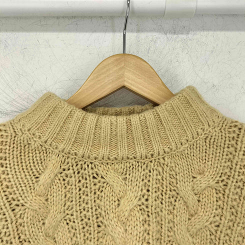 ウィルフリー willfully layered cable mock neck knit レディース FREE