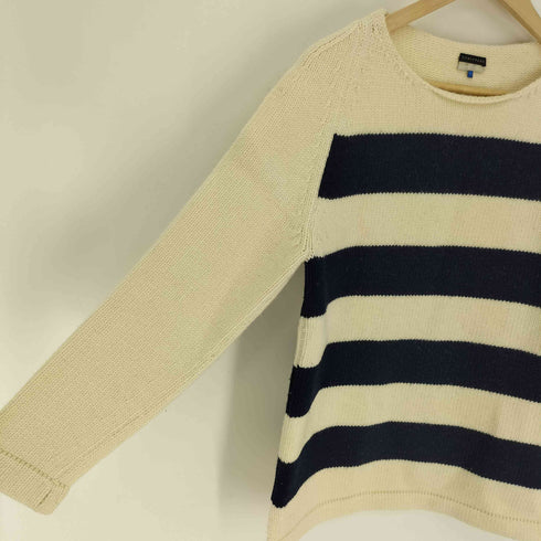 YURI PARK ボーダー ニット セーター メンズ