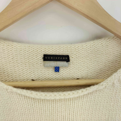 YURI PARK ボーダー ニット セーター メンズ