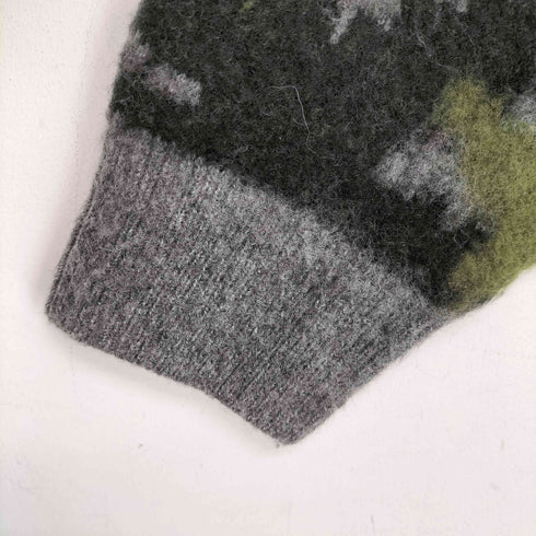ウィルフリー willfully brindled double jacquard brushed knit レディース FREE