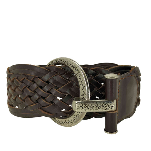 ゴア goa 00s Y2K archive メッシュ レザーベルト レディース