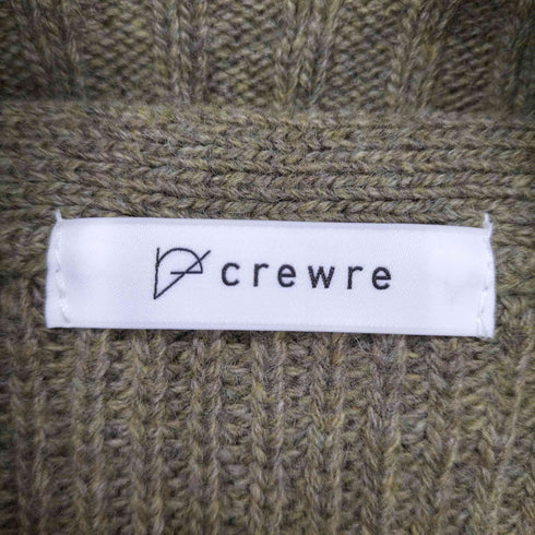 crewre ケープレイヤードVネックベスト レディース long